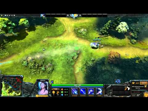 Dota 2 Tutorial: Mirana Reverse Arrow Trick