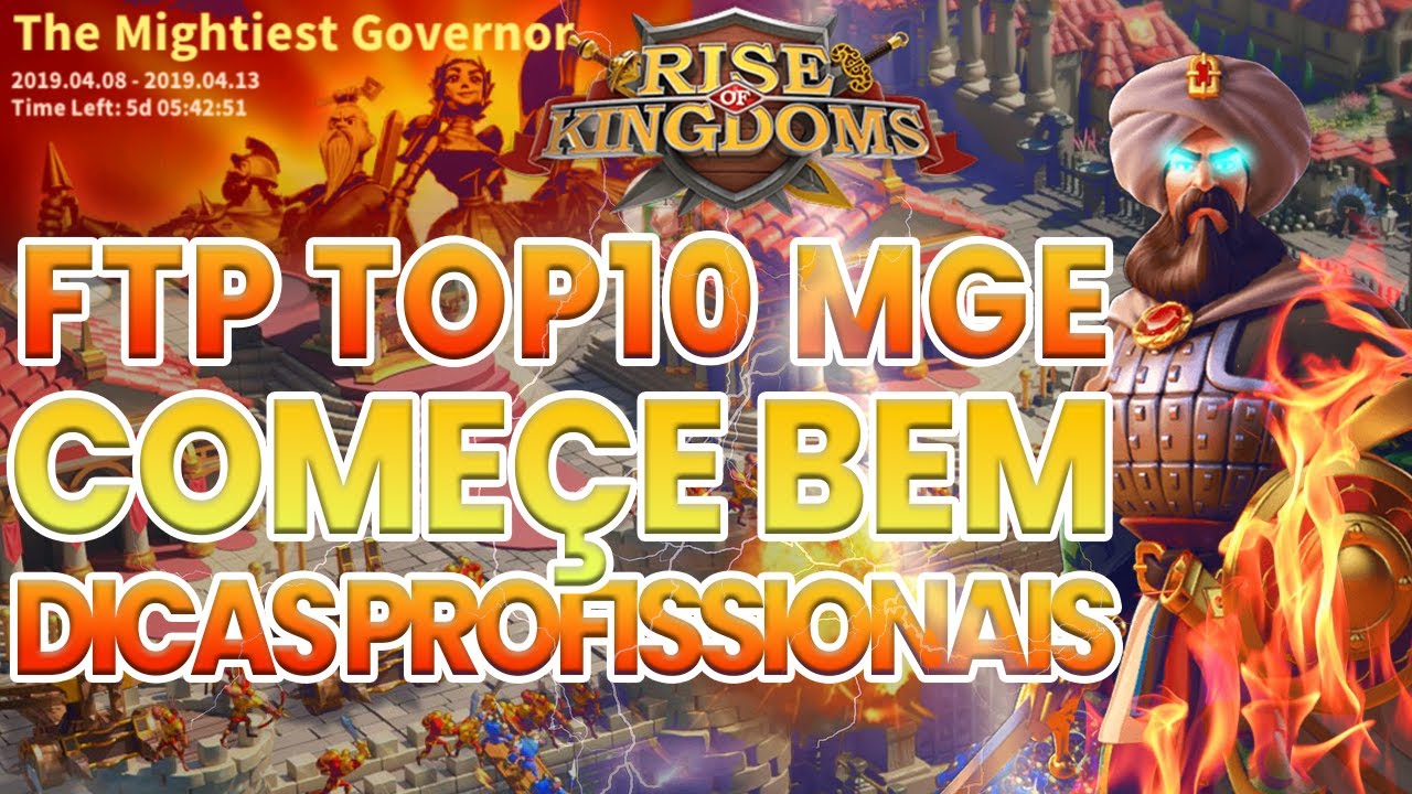 Guia inicial definitivo [A melhor maneira de começar] Rise of Kingdoms 2024