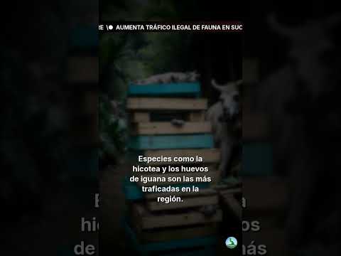 Aumenta tráfico ilegal de fauna en Sucre durante Semana Santa