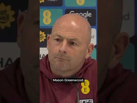 No England return for Mason Greenwood 👀