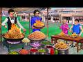 Noodles Sizzler Fire Noodles Chinese Sizzler Street Food Hindi Kahani Moral Stories Comedy Video