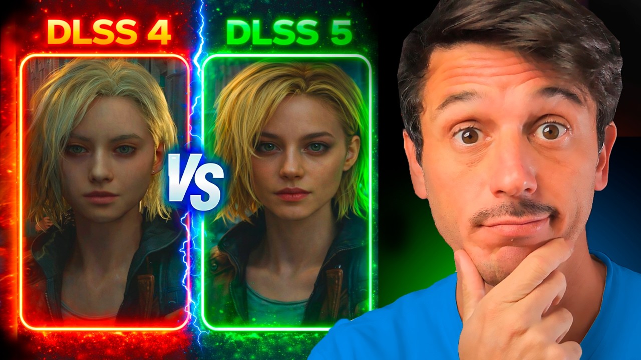 ¡DLSS 5 es OFICIAL! 🔥 ¿Gráficos HIPERREALISTAS… o una ‘FARSA’ creada por IA?