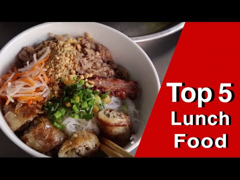 Vietnamese Street Food - Top 5 lunch foods in Ho Chi Minh City!