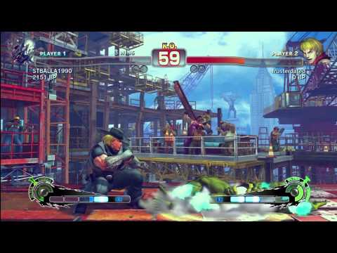 SSF4 Endless Battle: STBALLA1990( Seth ) vs frusterdated( Ken )