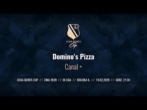Skrót spotkania Domino's Pizza - Canal+ ( Legia Biznes Cup Zima 2020 )