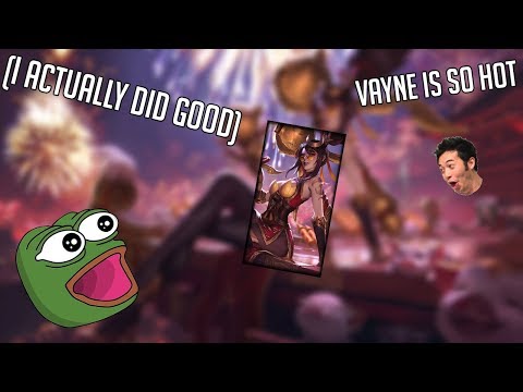 When you get prestige Vayne but don't know how to play Vayne