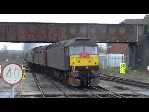 WCRC Class 47's no's: 47245-47760 @ Westbury {1Z79} 02/12/2017.