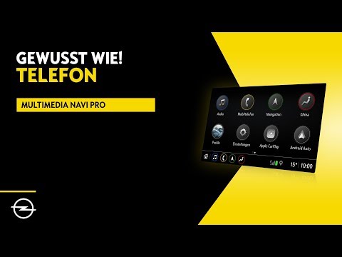 Multimedia Navi Pro - Insignia | Telefon | Gewusst wie! | Opel Infotainment