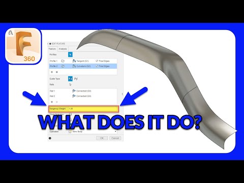 Surface Mastery Part 11 - What Does Tangency Weight Actually Do? | How To Use Tangency Weight