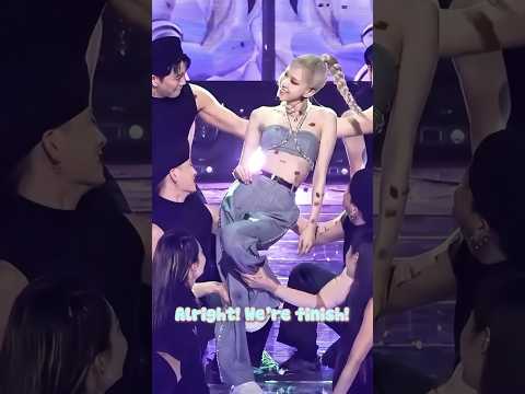 The Dancers Can't Resist Rose's Cuteness 💕 #shorts #blackpink #rose