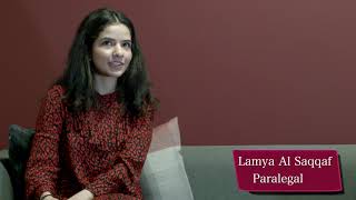 Shada Nasser, Lamya Al Saqqaf and Emma Carey