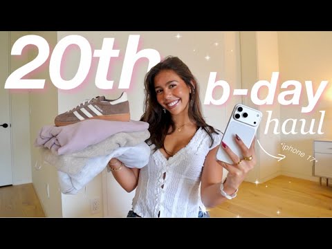 WHAT I GOT FOR MY 20TH BIRTHDAY!!!