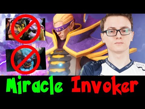 Miracle Plays Invoker - Perfect Combo - EU RANKED DOTA 2