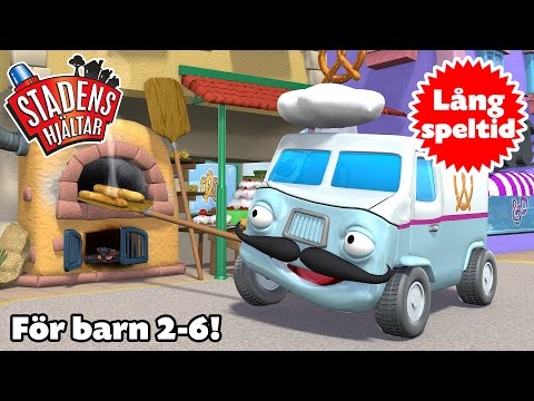 Stadens Hjältar - Samling med Bagar Benny - Lång speltid för små barn