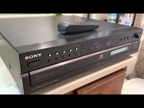 Sony SCD-CE595 Super Audio CD Player 5 Disc Changer w/ Remote