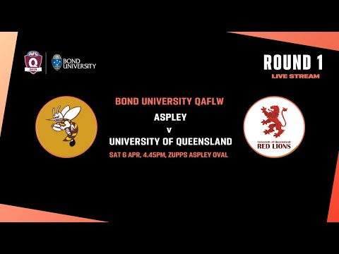 LIVE QAFLW ROUND 1 - Aspley v University of Queensland