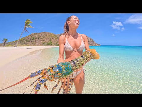 Day 52 At Sea: GIANT LOBSTER On Remote Tropical Island