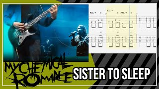 My Chemical Romance Sister To Sleep Guitar Cover With Tab