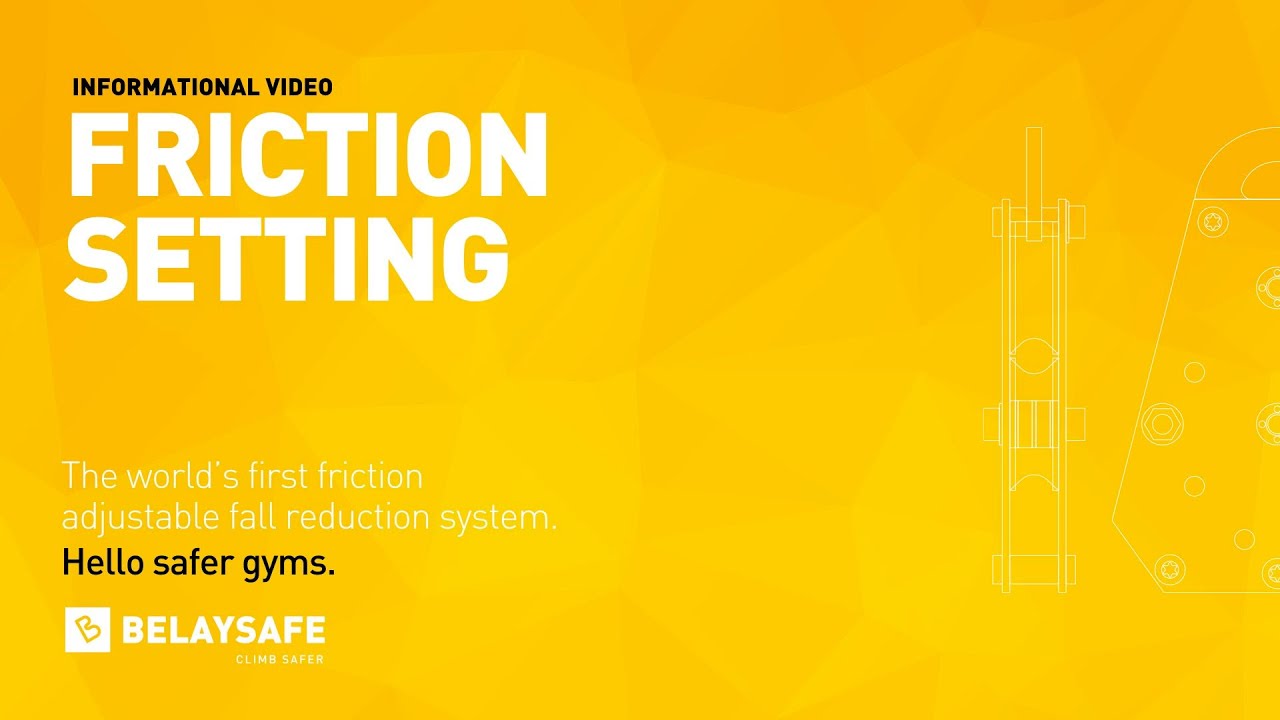 BelaySAFE Friction Setting