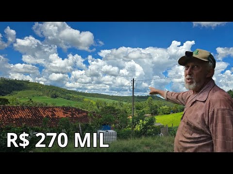 CHÁCARA DO ADEMIR COM CASA 3 QUARTOS RIBEIRÃO COM ÁGUA BOA R$ 270 MIL-Código:2601