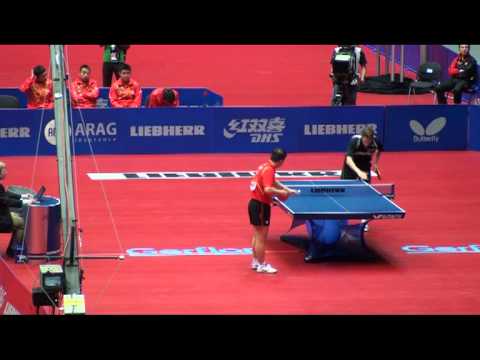 TT Team WM Dortmund (10) China (Ma Lin) vs Austria (Robert Gardos)