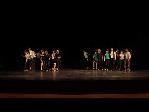 Rhythm Hoppers Graduation Swing Party 2018 - Lindy Hop routine 2