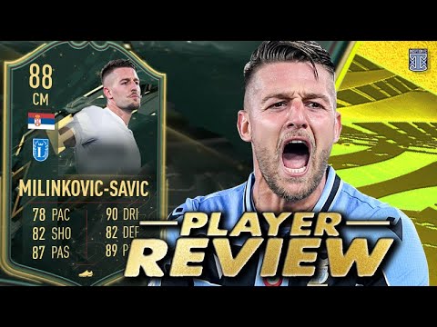 88 WINTER WILDCARD MILINKOVIC-SAVIC PLAYER REVIEW! WINTER WILDCARD SERGEJ - FIFA 22 ULTIMATE TEAM