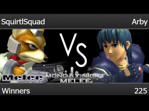 MNM 225 - SquirtlSquad (Fox) vs Arby (Marth) Winners - Melee