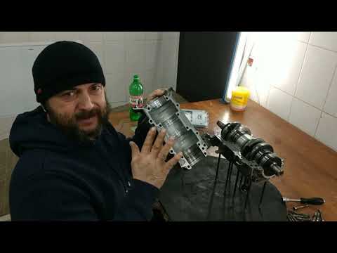 Сборка двигателя ямаха викинг Сборка двигателя ямаха викинг