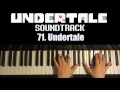 Undertale OST - 71. Undertale (FULL) (Piano Cover by Amosdoll)