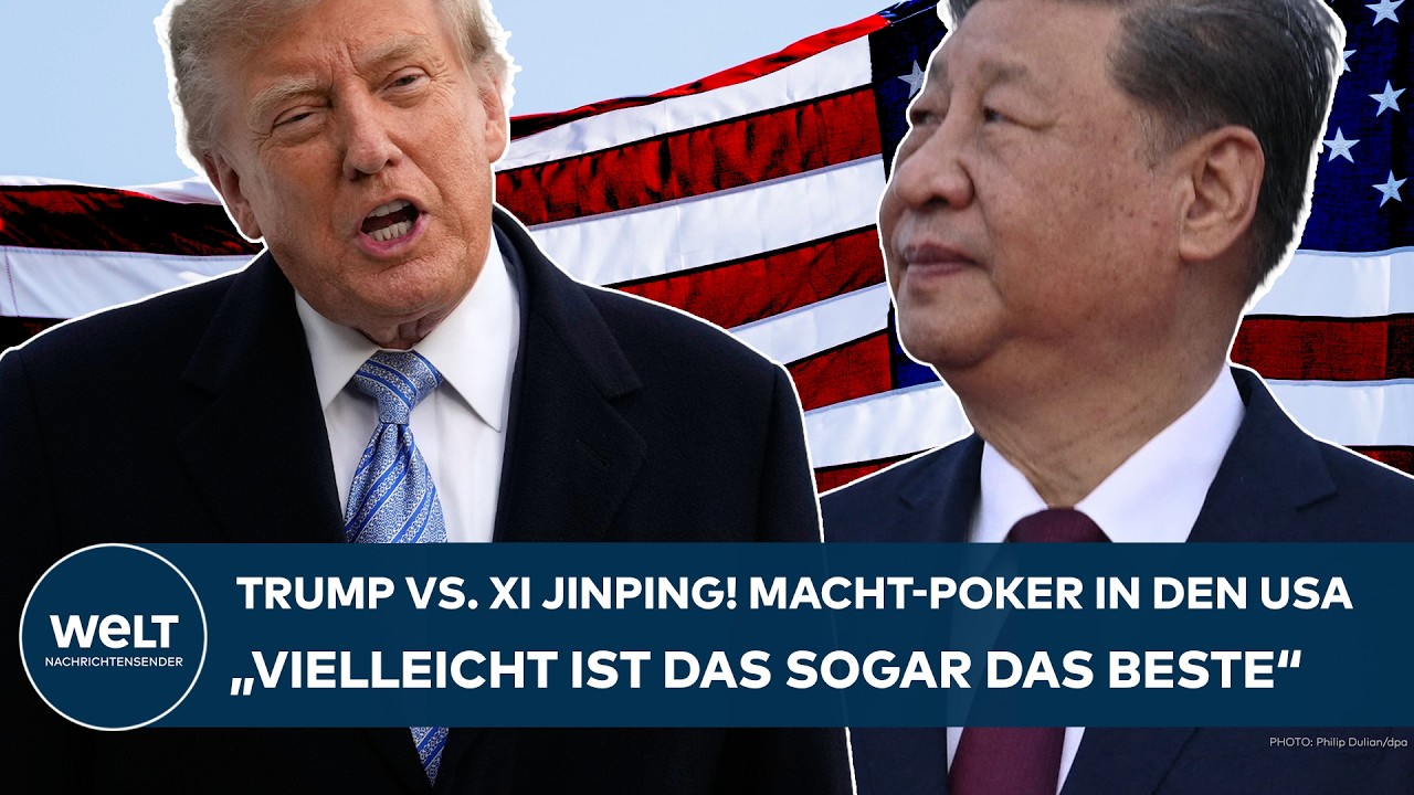 WASHINGTON: Krasser Macht-Poker zwischen Trump und Xi Jinping! "Vielleicht sogar das Beste!"