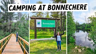 BONNECHERE Provincial Park Campground Tour & Overview | Ontario Camping