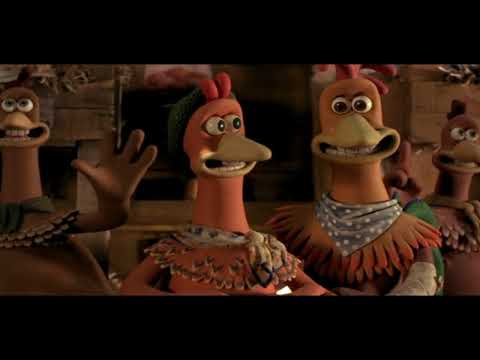 Chicken Run - Flip, Flop, Fly scene