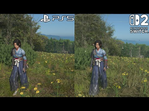 Assassin's Creed Shadows - Switch 2 vs PS5 Comparison