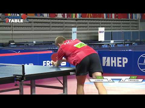 Lebrun Alexis VS Movileanu Darius  - 1/4 de finale des Championnats d'Europe 2021