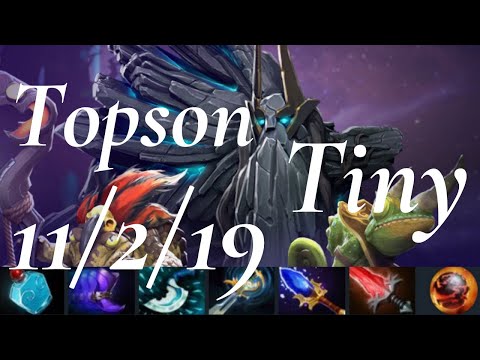Topson Tiny vs Windranger - laning all won - Nigma vs OG game1 - Omega League