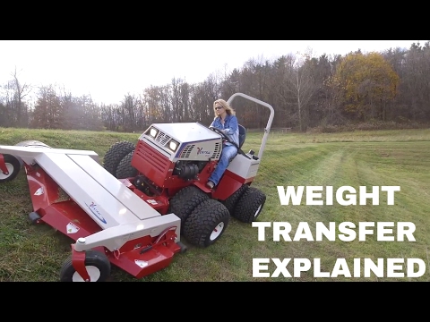 Ventrac 4500 Weight Transfer Experiment