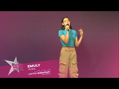 Emily 14 ans - Swiss Voice Tour 2023, Centre Banhof Biel - Bienne