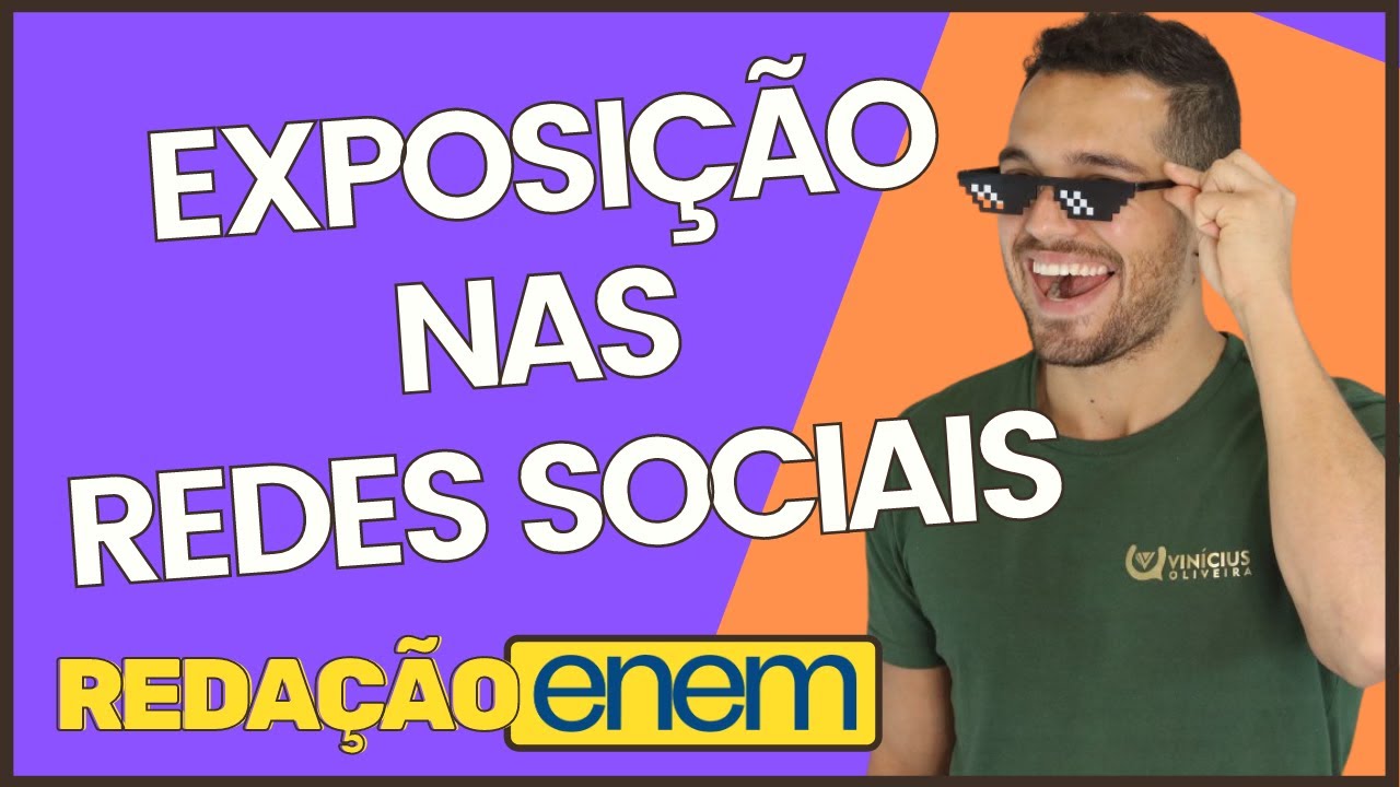 O que escrever sobre EXPOSIÇÃO NAS REDES SOCIAIS? | REDAÇÃO ENEM | PROFINHO da REDAÇÃO