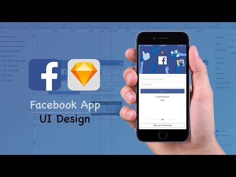 Design Facebook Application UI in Sketch - Part 1