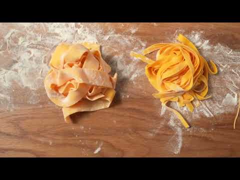 Pasta Masterclass - Fettucine, Tagliatelle, Tagliarini (the Three Musketeers) by Mateo Zielonka