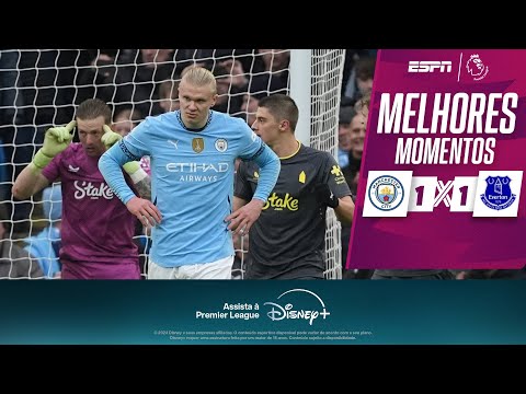 Gols e lances de Manchester City x Everton