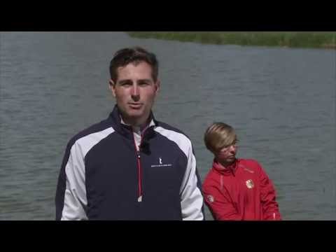 Golf Training Rettungsschlag: Mit Splash aus dem Wasser