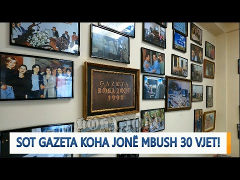 EDITORIAL/ Sot gazeta KOHA JONË mbush 30 vjet!