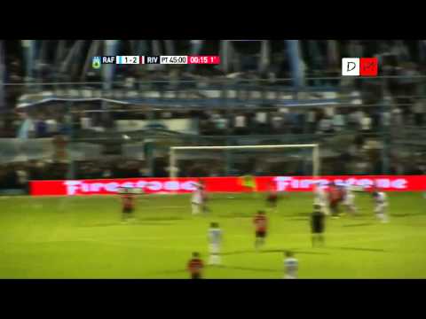Atl.Rafaela 1 River Plate 5 - Torneo de Primera division 2015 - HD