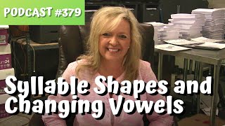 #379 Syllable Shapes and Changing Vowels teachmetotalk.com Speech Therapy for Toddlers Laura Mize