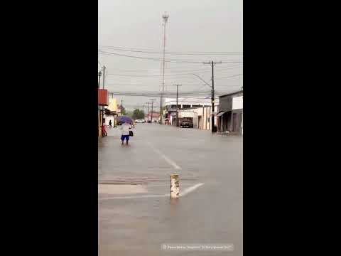 Enchente na cidade de Pedro Afonso #tocantins #noticias #noticia