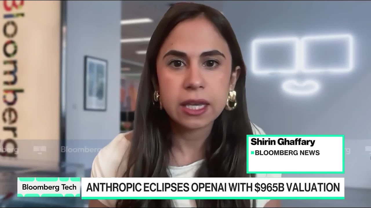 Anthropic Valuation of $965 Billion Passes OpenAI - Bloomberg Technology