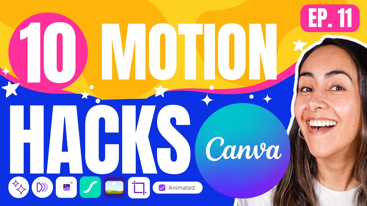 Top 10 Canva Animation Tips for 2024 | Beginners Tutorial 💡 | Ep. 11