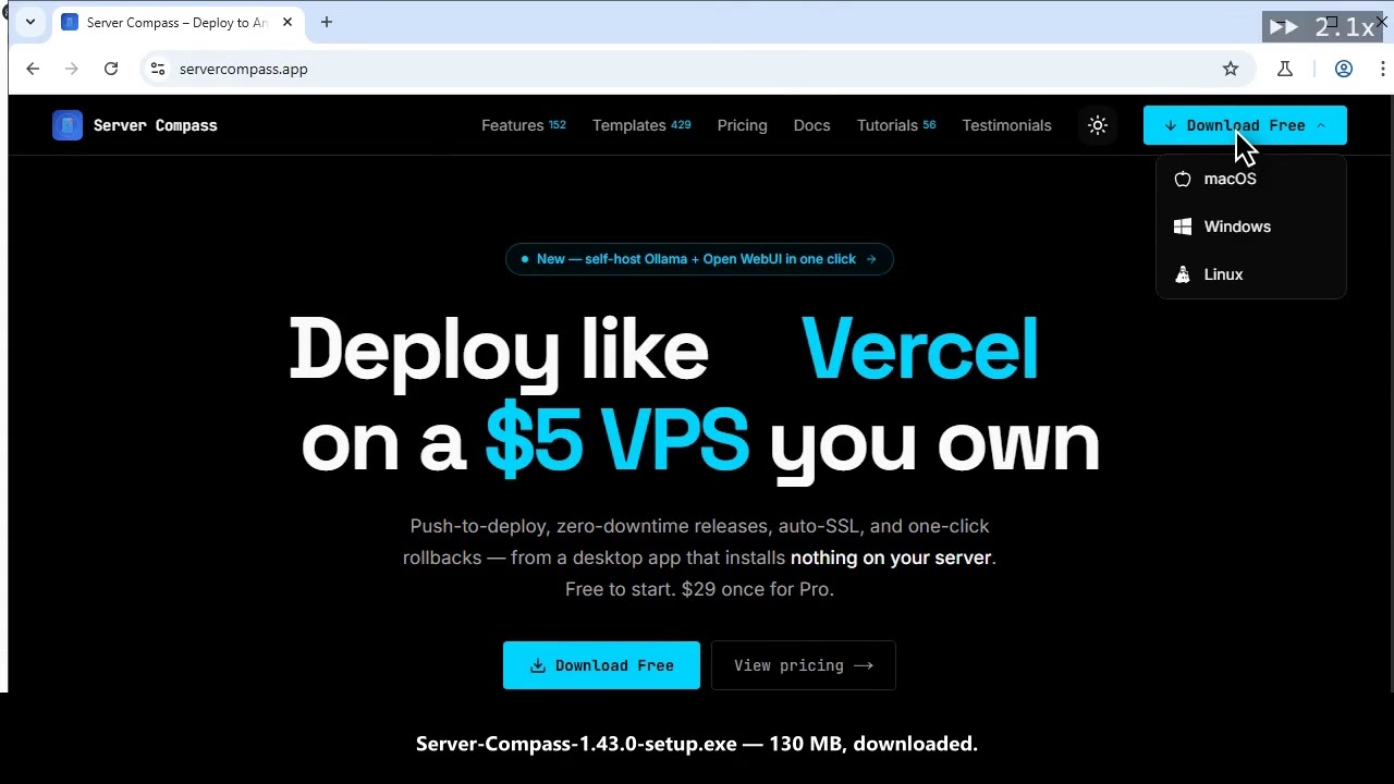 How to Install Server Compass on Windows, macOS & Linux